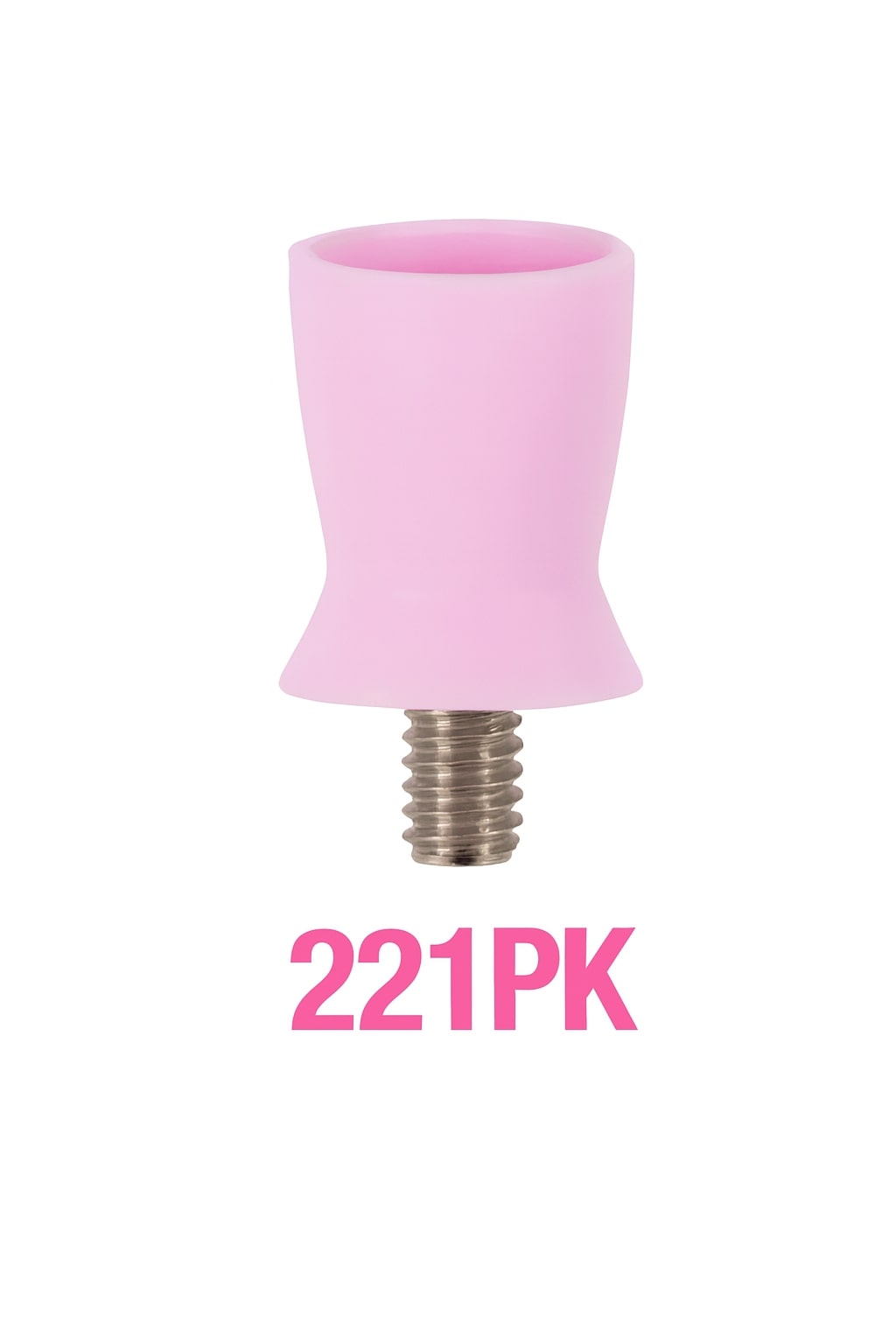 Polierkelche Screw-In – Silikon Glatt, Latexfrei, Schonende Politur, PZR – 100 Stk.