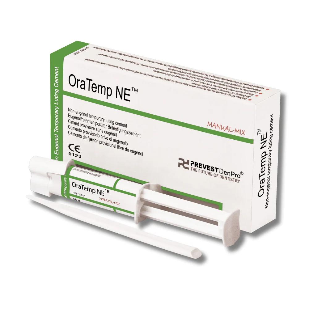 OraTemp NE Zahnzement – Eugenolfrei, Provisorisch, Temp. Befestigung – 15 g Set