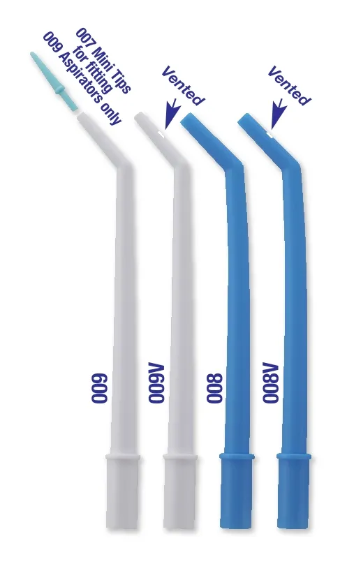 Dental-Aspiratoren 600, 800, V600, V800 mit optionalem 007 Mini-Tip
