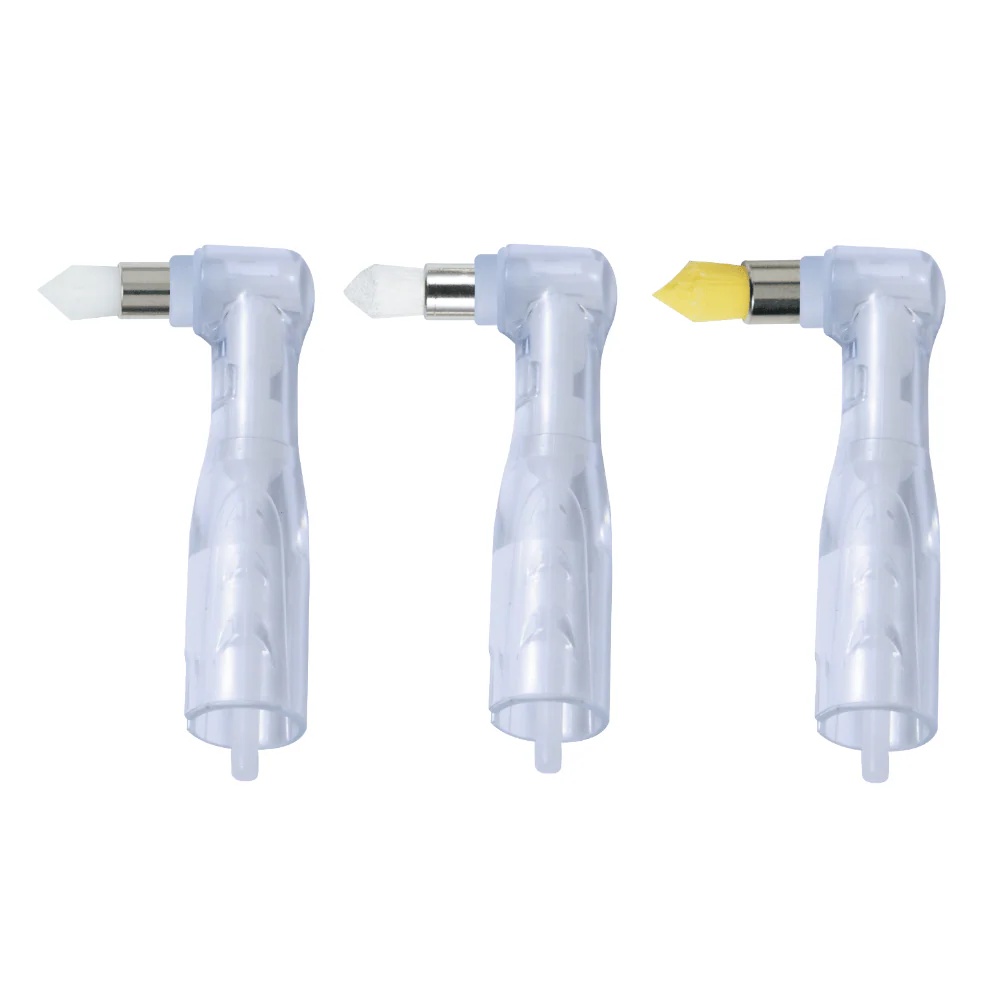 Prophy Angles Bürste Reziprok Konisch – 60°, Nylon, Einweg, Verschiedene Härtegrade – 100 Stk.