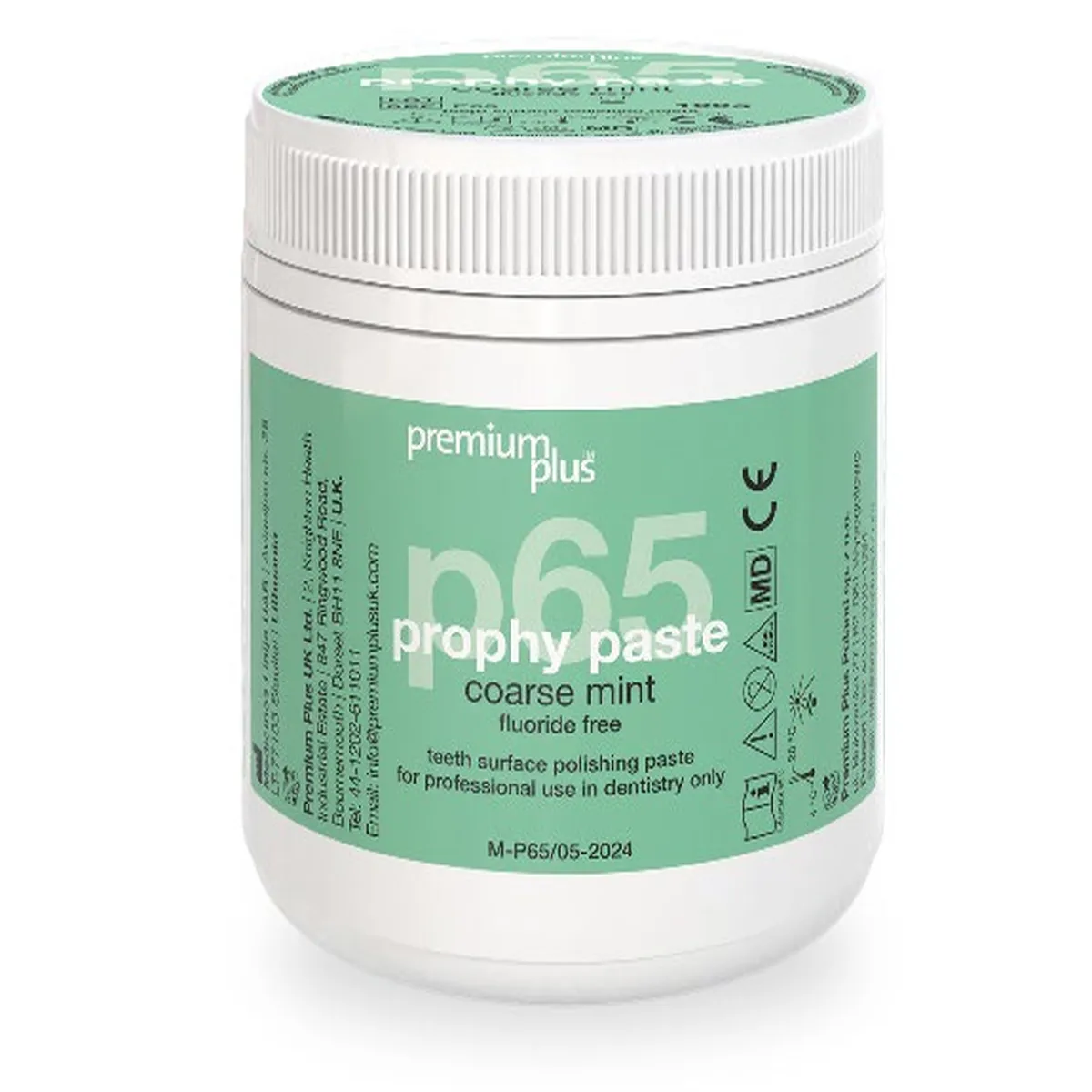 Prophy Paste P65 grobe Körnung Minzgeschmack ohne Fluorid