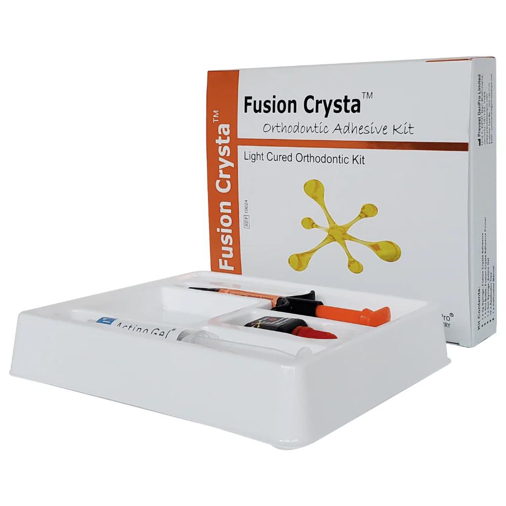 Fusion Crysta Orthodontic Kit – Lichthärtender Kleber mit 10-MDP, Komplettset
