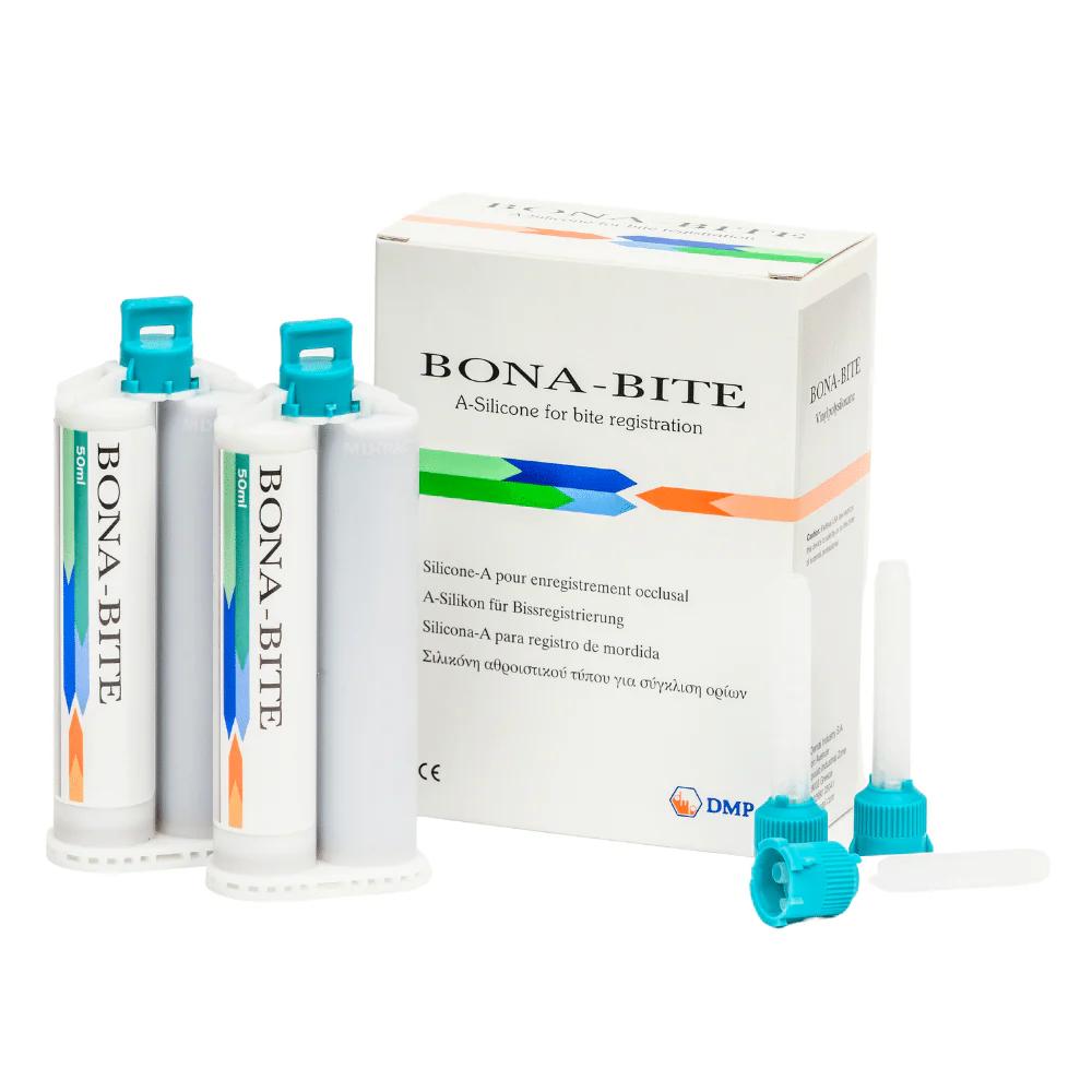 BONA-BITE A-Silikon Bissregistrat – Shore A 93, Lila – 2 x 50 ml Kartuschen