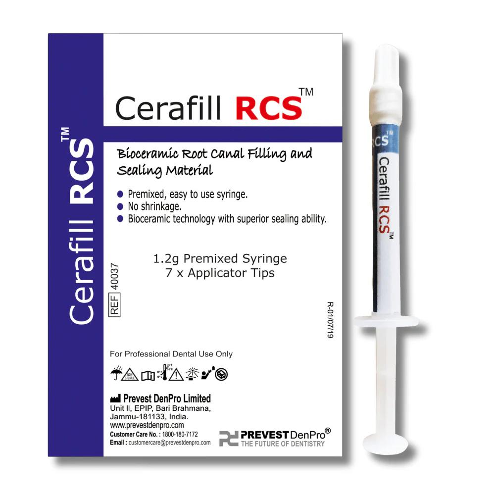 Cerafill RCS Biokeramischer Sealer – Kalziumsilikat, Wurzelkanalfüllung (1,2 g / 2 g)