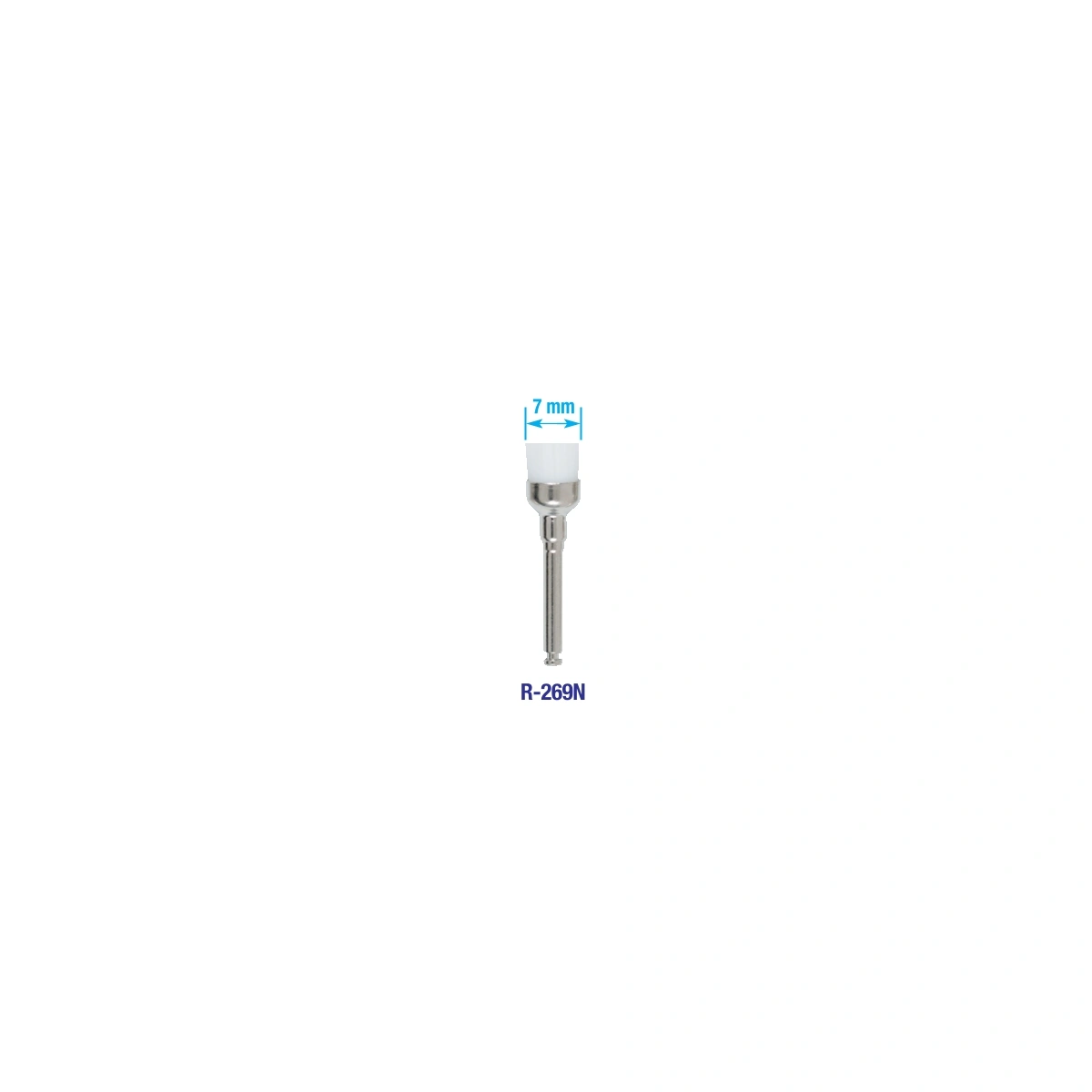 Prophylaxebürsten Mini Cup | CA-Schaft | 100 St.