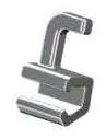 Crimpable Hooks abgewinkelt, 10 Stk, für Bögen Crimpable Hooks abgewinkelt, 10 Stk, für Bögen