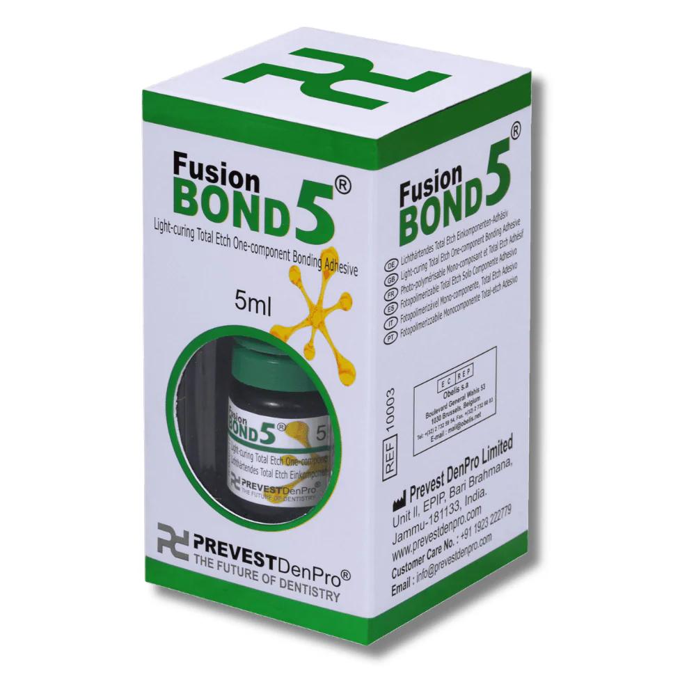 Fusion Bond 5 – Universelles Lichthärtendes Dental Bonding, Ein-Schritt-System – 5 ml