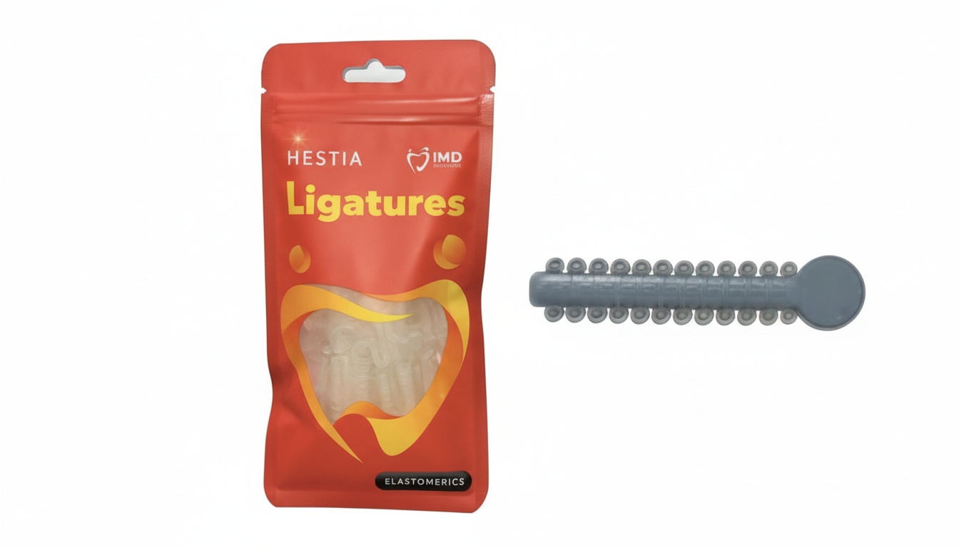 Elastische Ligaturen auf Stick, .012 (1040 Ligaturen, 40 Stick Packung)