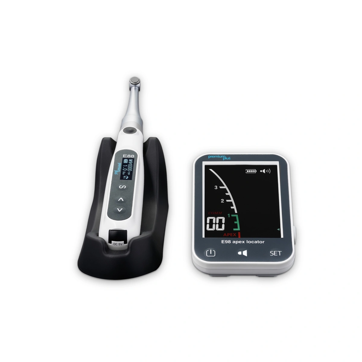 Premium Plus E88 Endomotor und E98 Apex Locator für endodontische Behandlungen