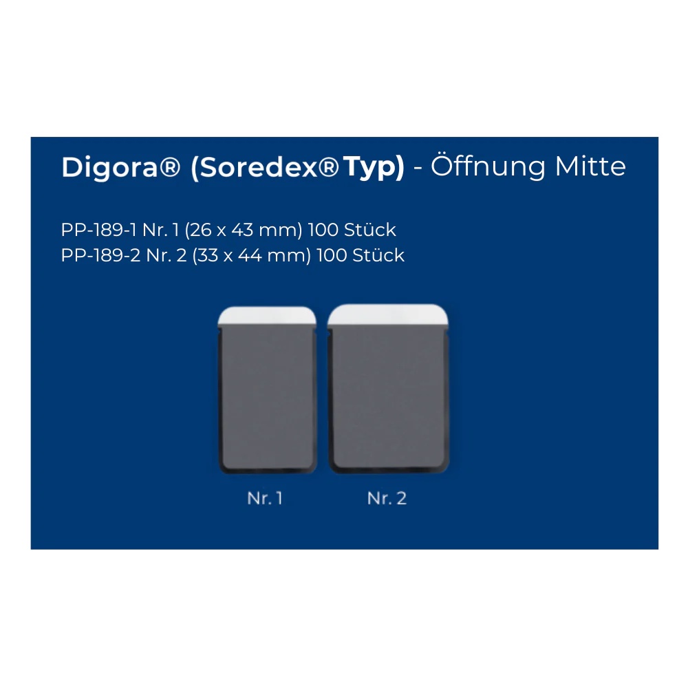 Einweg Röntgen Schutzhüllen – DIGORA® SOREDEX® Kompatibel, Phosphorplatten, Gegen Kreuzkontamination – 100 Stk.