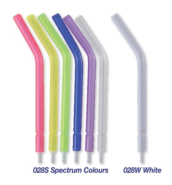 Einweg Luft/Wasser Spritzenaufsätze kurz | 250 Stk.