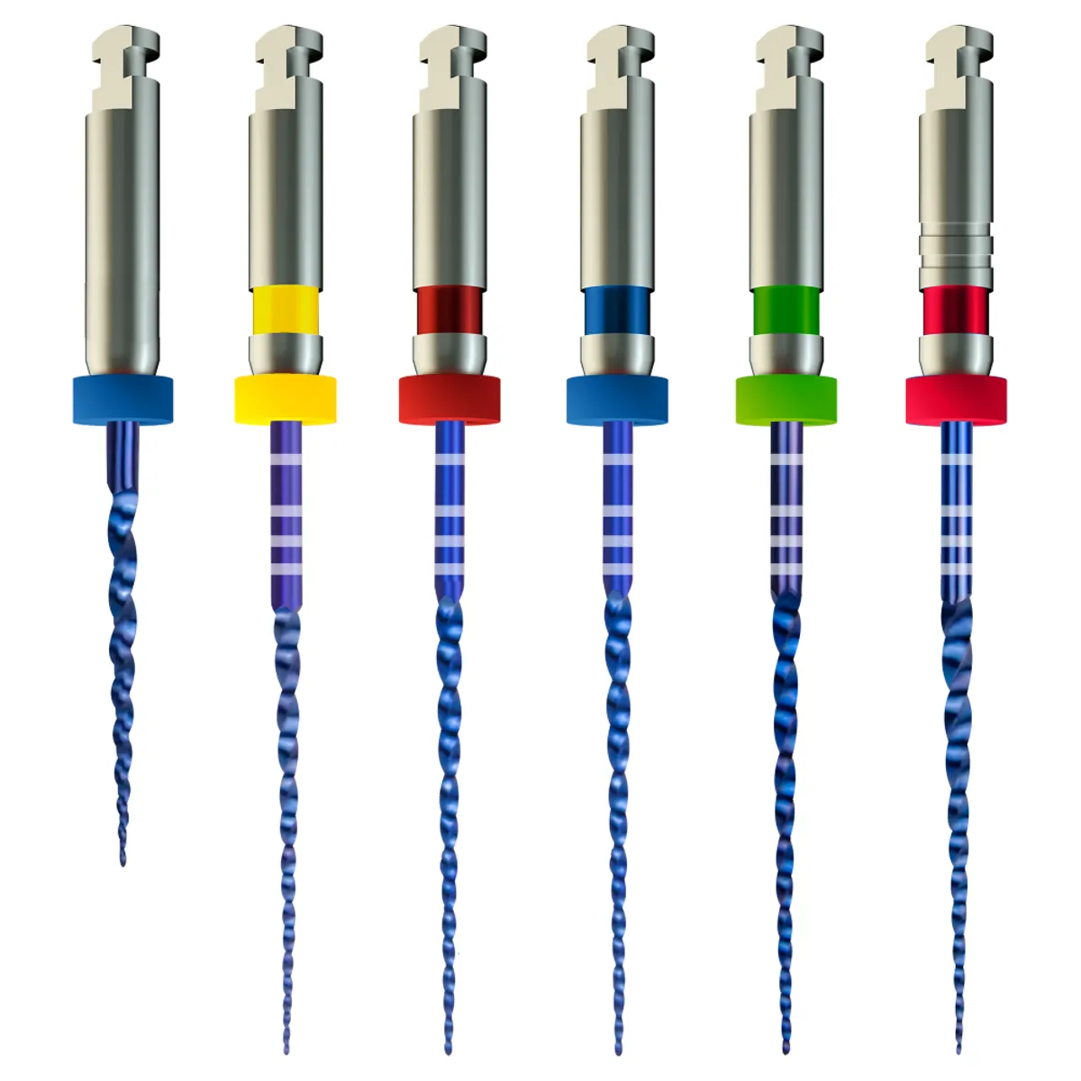 Pro-Flexi Blue E03 PRO-FLEXI-FILES-BLUE, NiTi-Feilen mit Heat Activation für flexible und sichere Wurzelkanalbehandlung