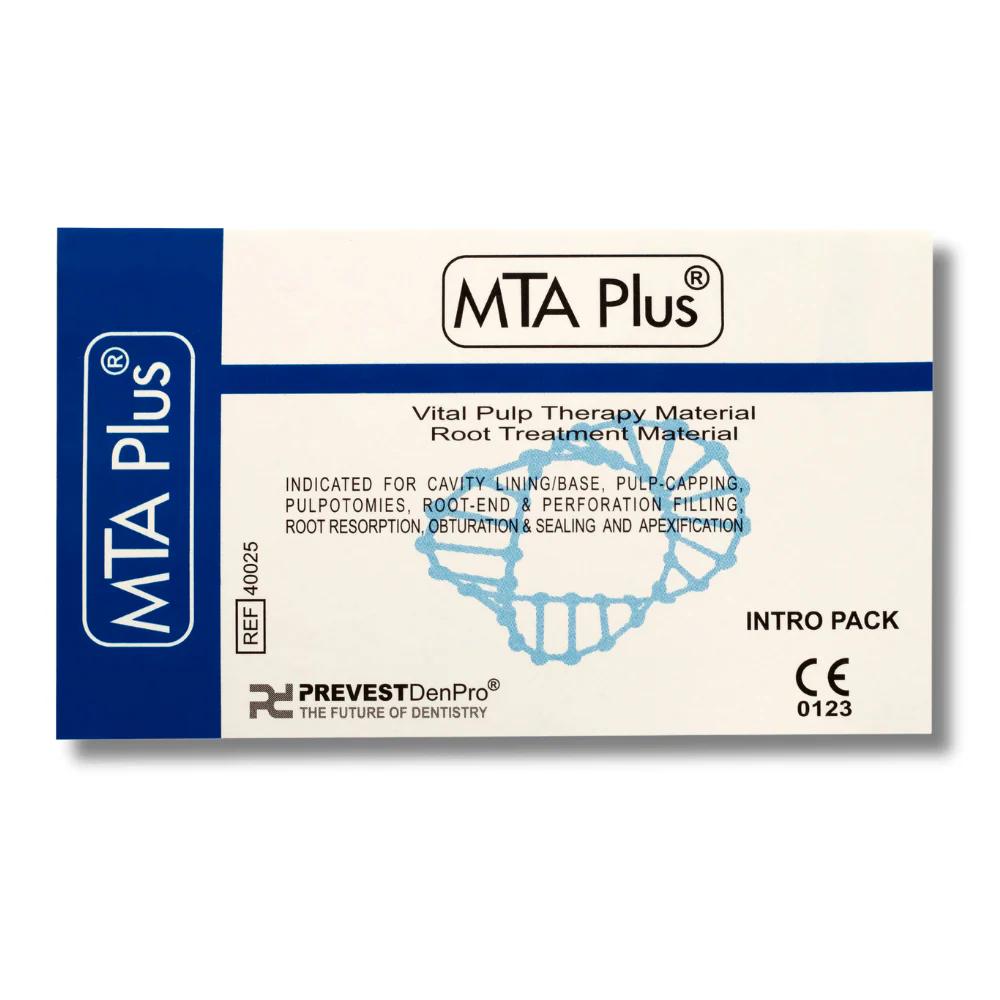 MTA Plus Mineral Trioxid Aggregat – Hydraulisch Haertend, Endodontie – 2 g Pulver/2 cc Gel