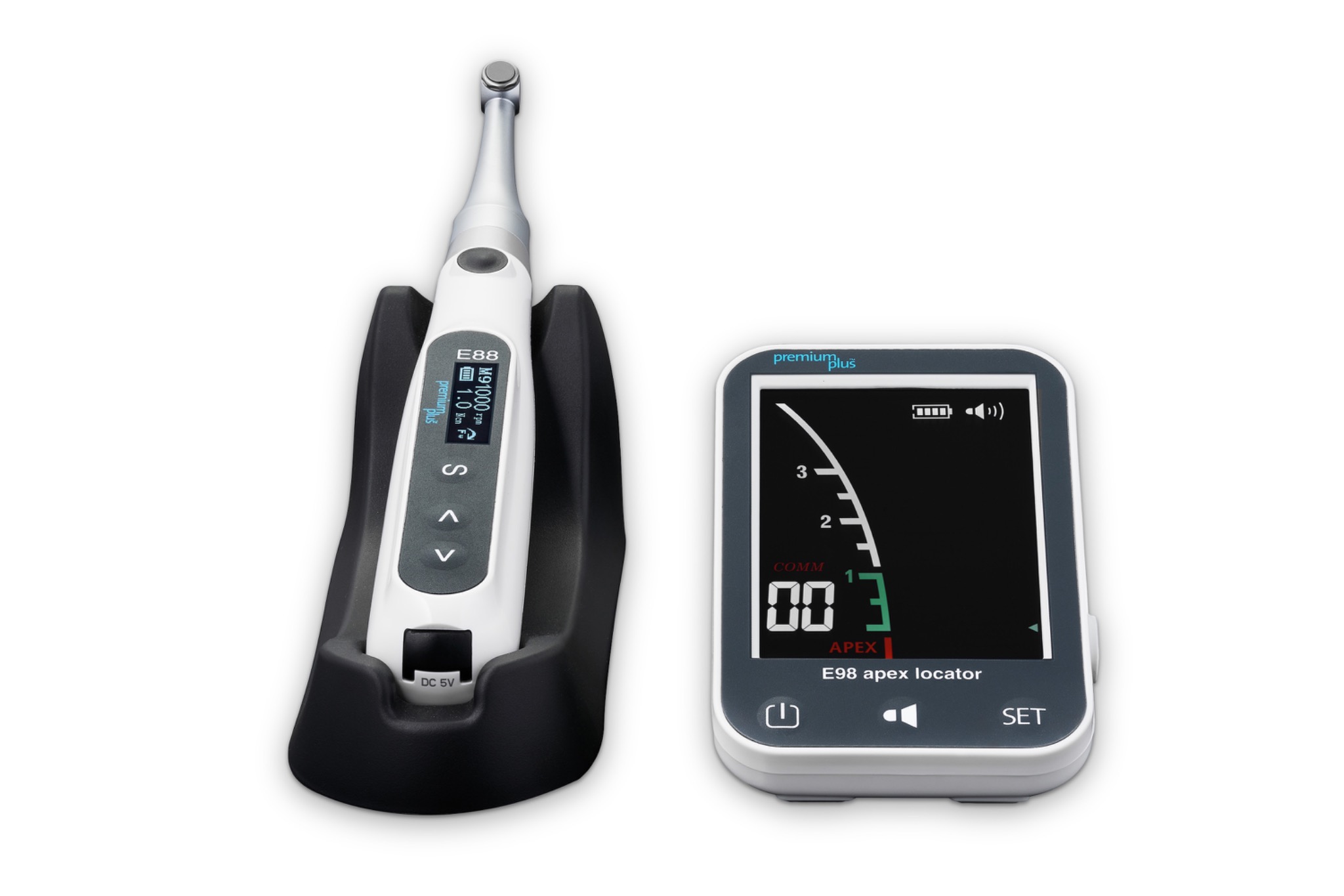 Premium Plus E88 Endomotor und E98 Apex Locator für endodontische Behandlungen
