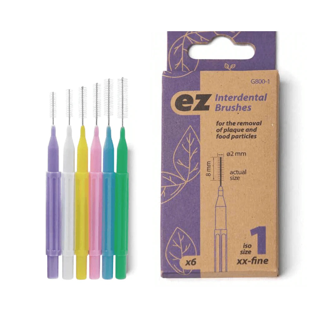 Greenline Interdentalbürsten | Recycelt | 6er Pack