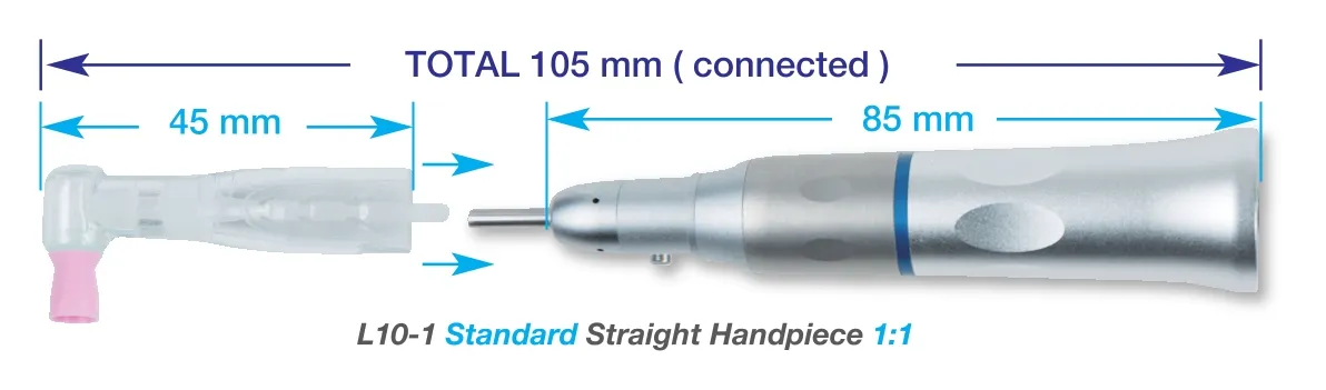 Dental-Handstück L10-1 Standard Straight 1:1