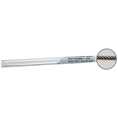 Lingual Retainerdraht, .195, rund (10Stück)