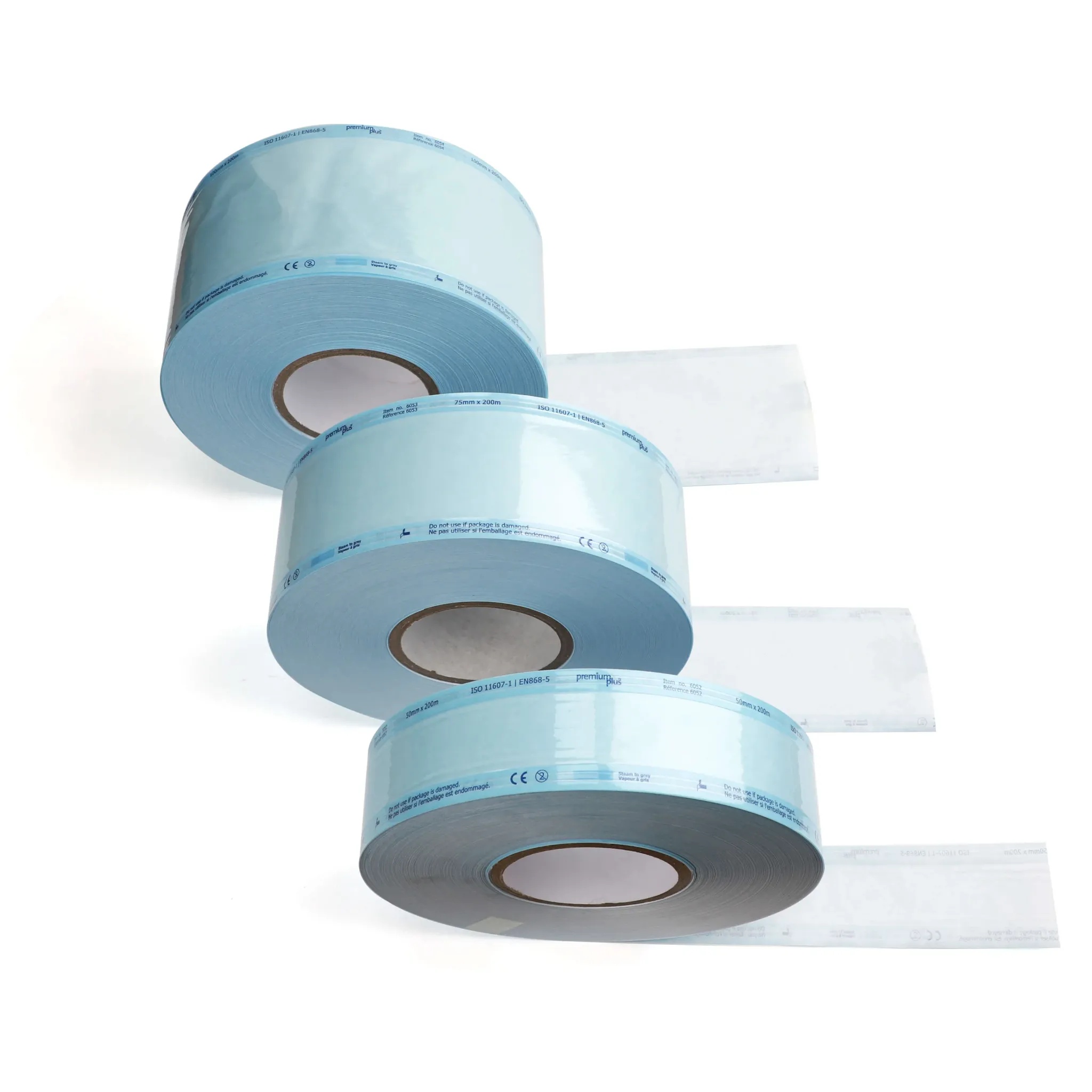 Sterilisationsfolie 200 m×100 mm Rolle