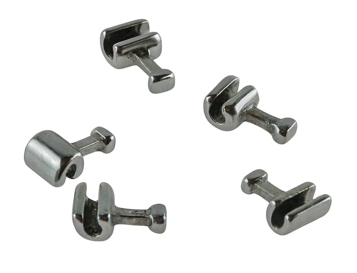 Crimpable Hooks kurz (10St./PK)