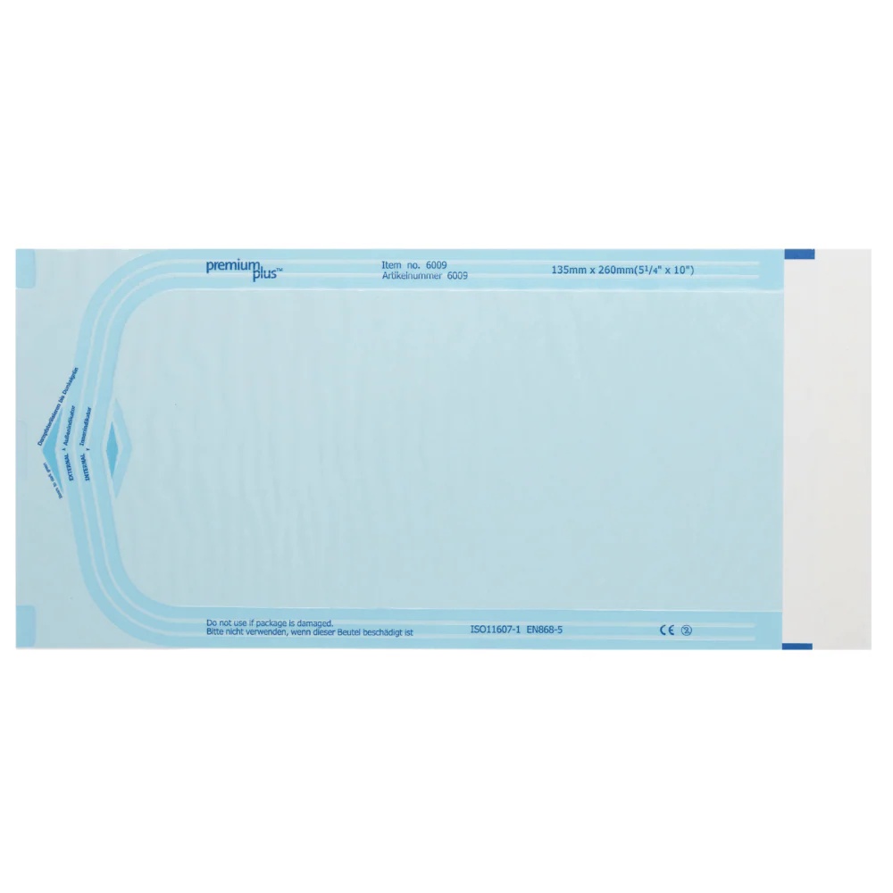 Sterilisationsbeutel 135×260 mm, 200 Stk