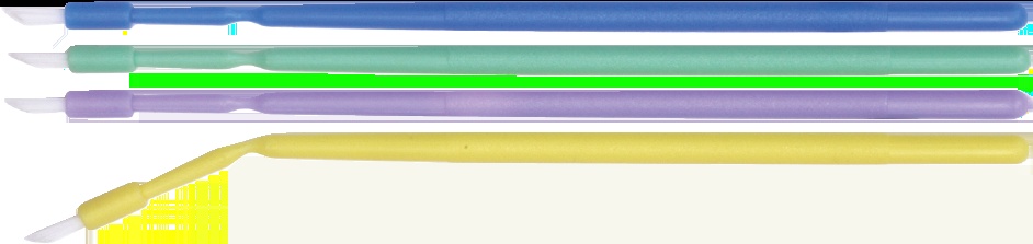 Applikationspinsel lang, fein, 11 cm, 100 Stk.