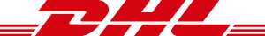 Offizielles Logo von DHL, dem internationalen Versand- und Logistikdienstleister für schnelle Paket- und Expresslieferungen.