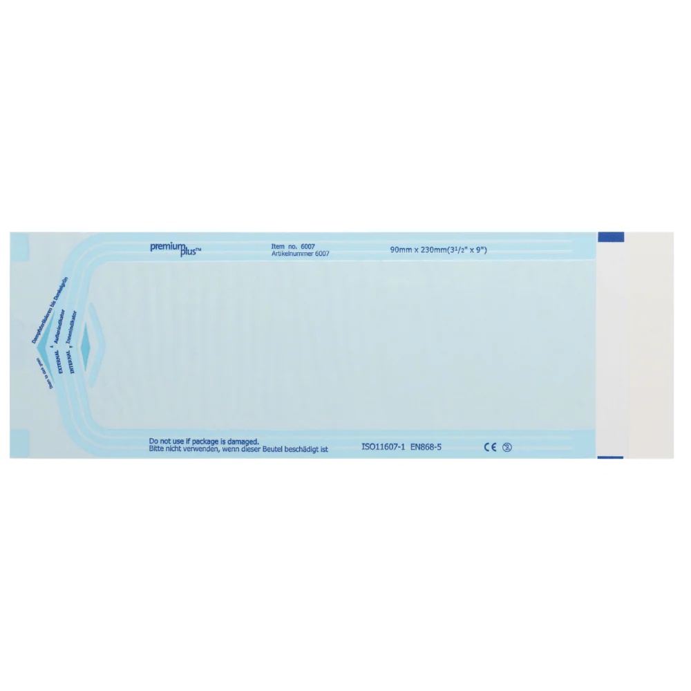 Sterilisationsbeutel 90×230 mm, 200 Stk