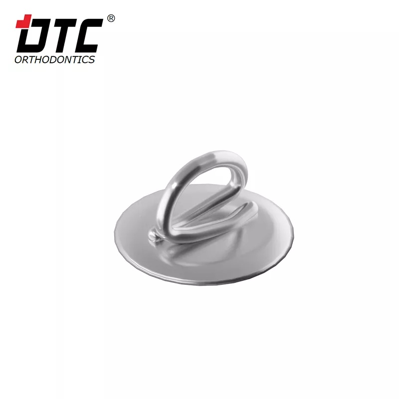 Bondable Lingual Eyelets – Runde Basis, KFO-Fixierung, Edelstahl – 5 Stk.