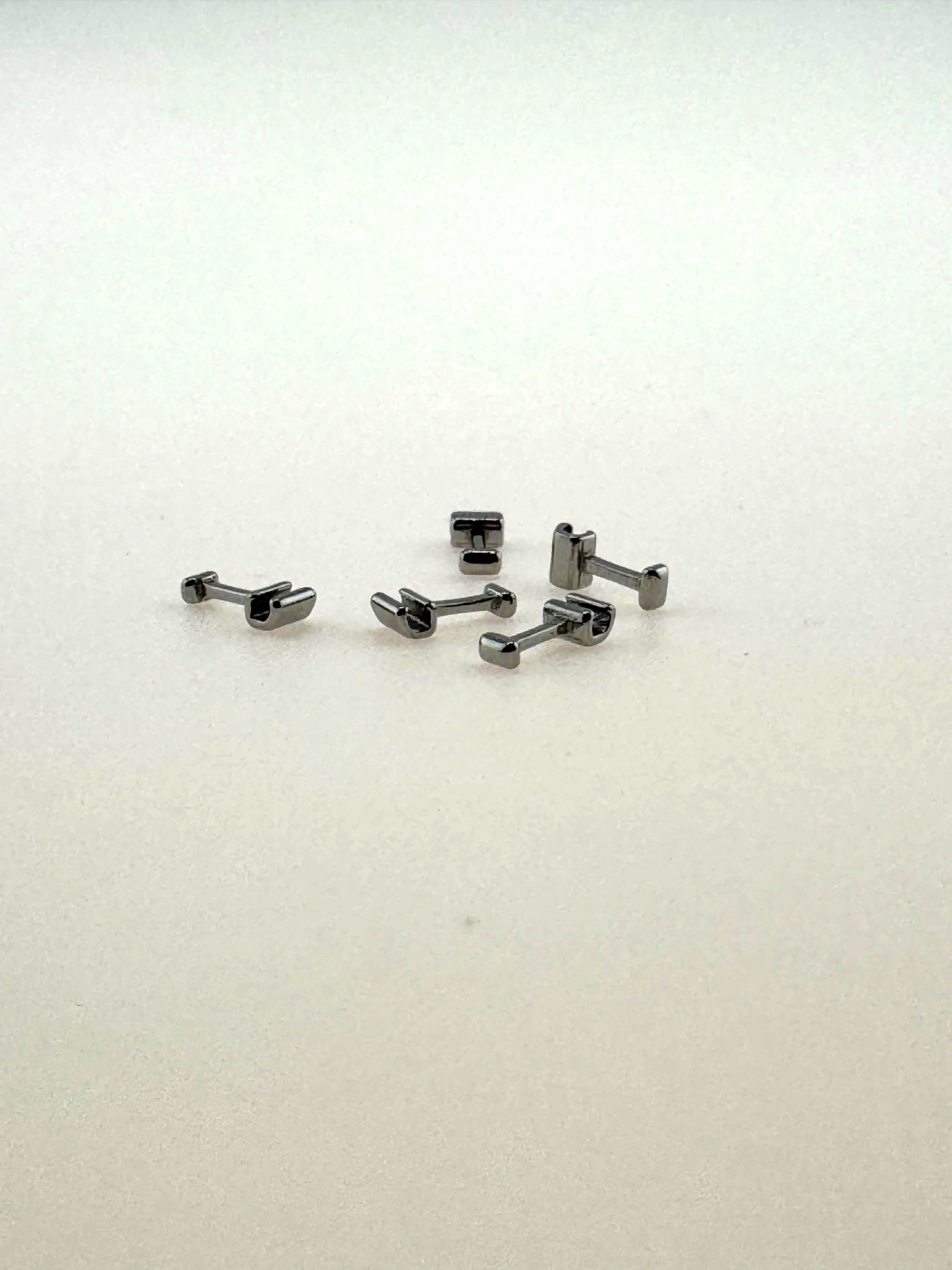 Crimpable Hooks lang, 10 Stk, für Bögen