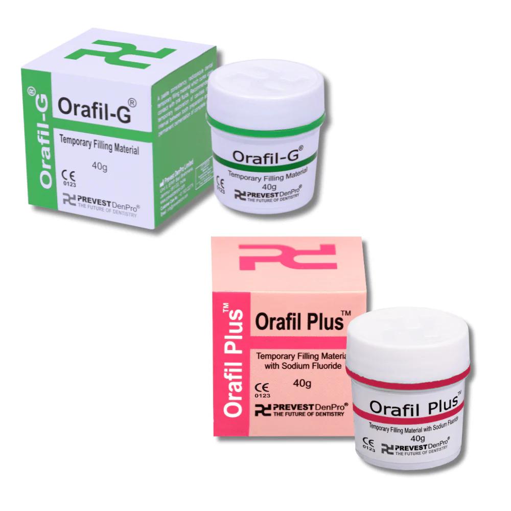 ORAFIL-G® & ORAFIL Plus® – Provisorischer Zement für Kronen & Füllungen 40g