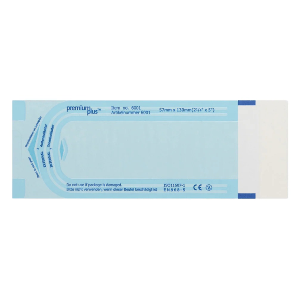 Sterilisationsbeutel 57×130 mm, 200 Stk