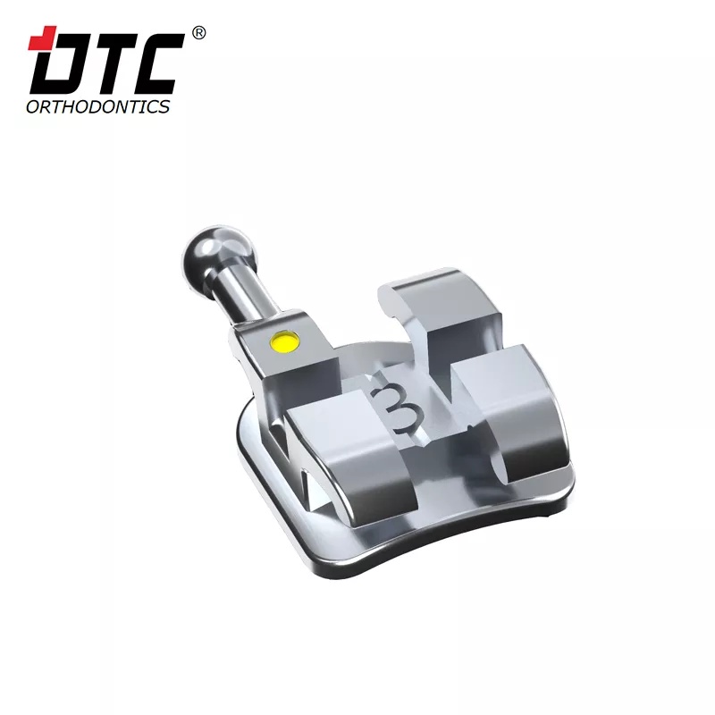 Zeal Series+ Orthodontic Brackets – Niedriges Profil, Abgerundete Flügel, Laser-Schweißung – 1 Kit