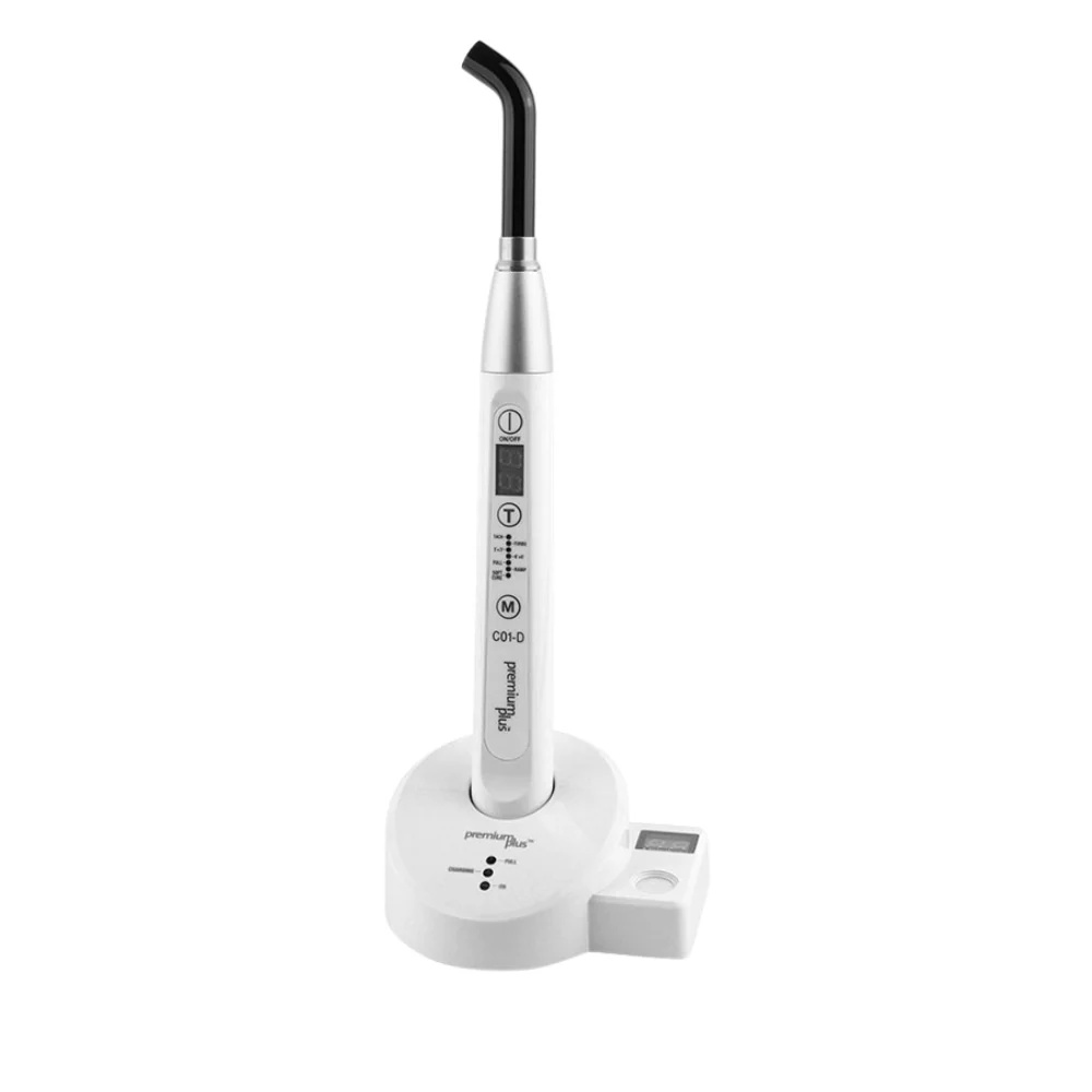 Polymerisationslampe C01-C-W – Mit Radiometer, 1.200 mW/cm², LED, Konstante Aushärtung – 1 Stk.