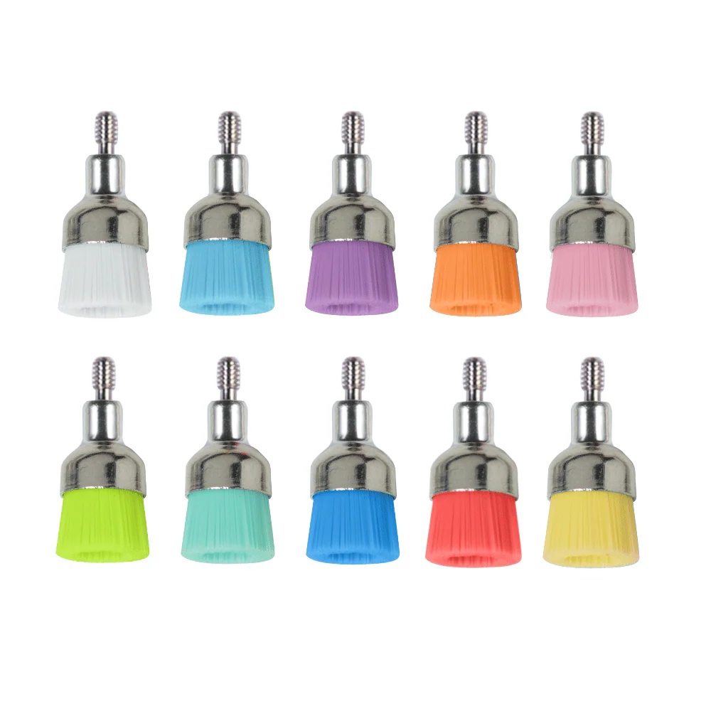 Prophylaxebürsten Screw-In | Junior Cup | Nylonborsten | 100 St.