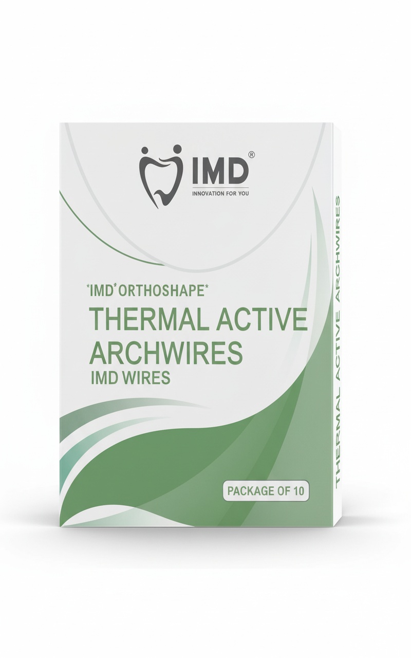 NiTi Bögen Thermal Active, Vierkant, 10 Stk