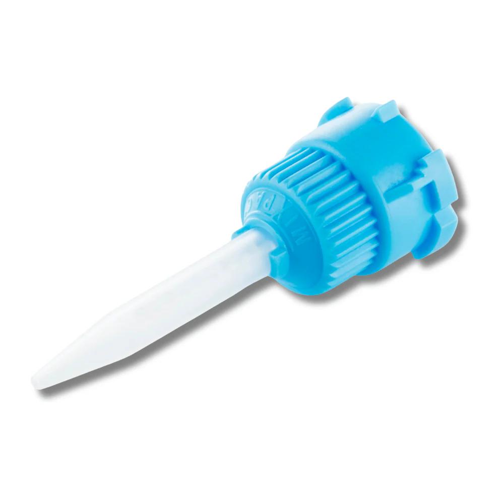 T-Style Einweg-Mischkanuelen 1:1, hellblau, ⌀ 3,2 mm – 50 Stk.