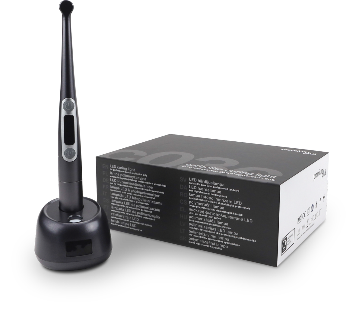 Premium Plus C03-C LED Curing Light Premium Plus C03-C LED-Polymerisationslampe mit Verpackung – Dentalgerät