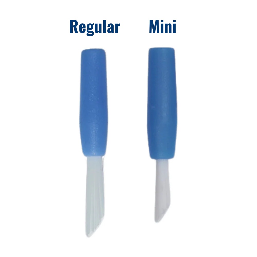 Einweg Pinseleinsätze Dental – Regular & Mini, Biegsamer Hals, Kontrollierte Applikation – 100 Stk.