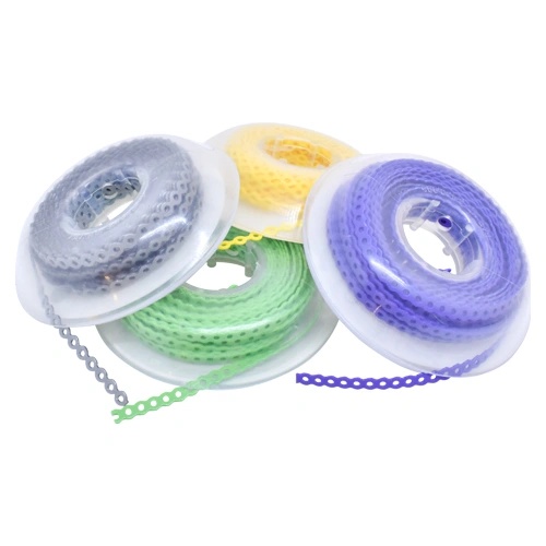 Elastische Kette Klar – Power Chain, Konstante Spannkraft, Spule 4,57 m