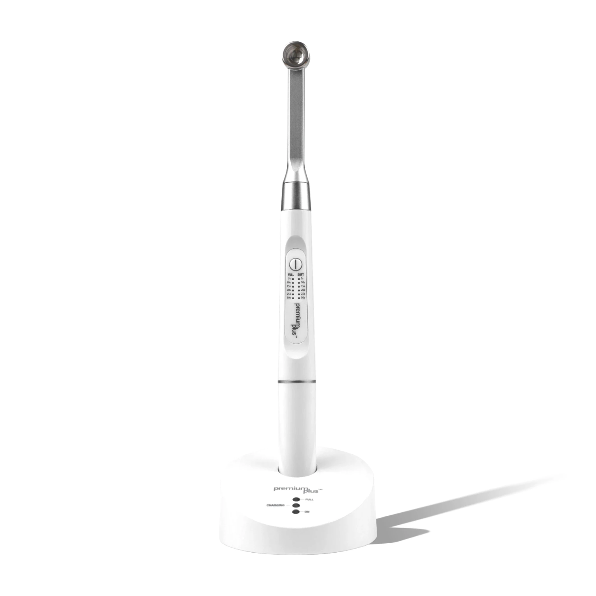 Premium Plus C02M LED-Polymerisationslampe in Weiß mit Basisstation